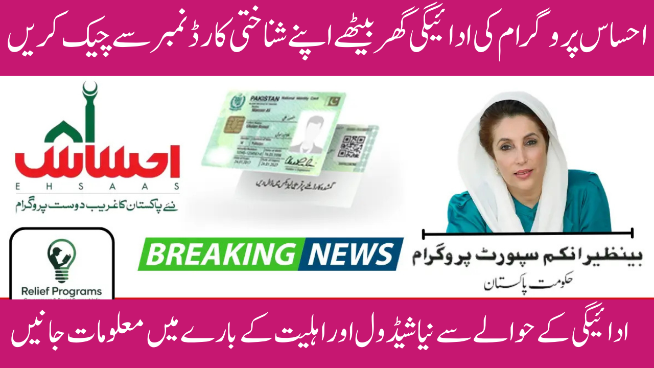 8171 Check Online CNIC Ehsaas Program