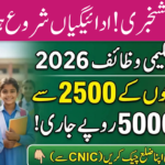 Payments for the Benazir Taleemi Wazaif Program